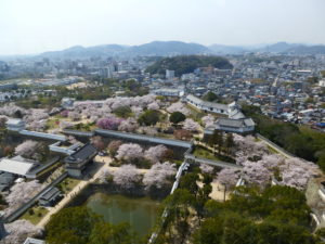 Das Schloss von Himeji mit Charly Iten