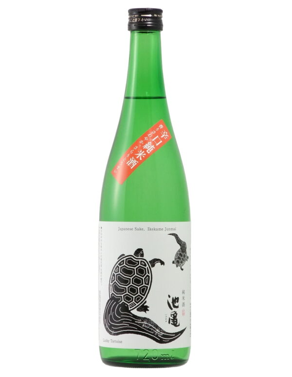 Ikekame Black Turtle junmai Schweizer Sake-Shop